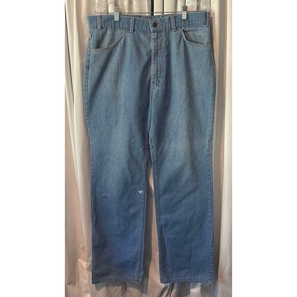 Mens Levis Vintage (70s)Jeans Classic Straight Leg"a skoosh more comfort" *FLAW* - Picture 1 of 7